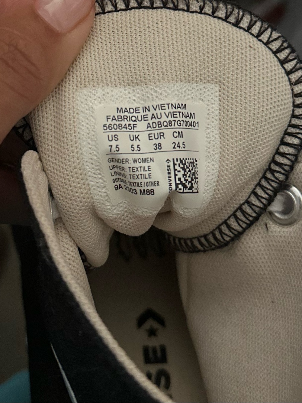 Women's Converse Chuck Taylor All Star Hi Lift Platform Sneaker. - Picture 5 of 5